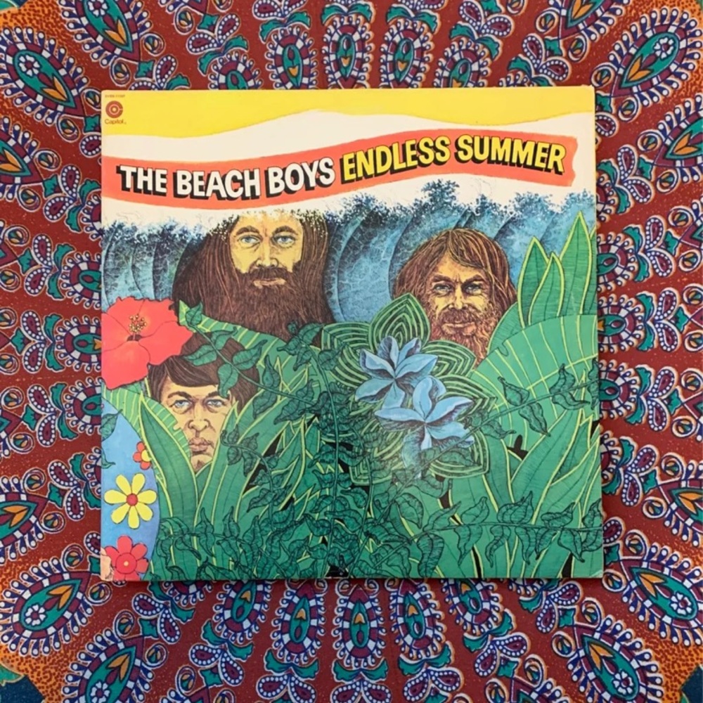 Beach Boys Endless Summer Vinyl Record 2LP